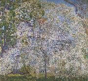 Childe Hassam Spring,The Dogwood Tree oil painting picture wholesale